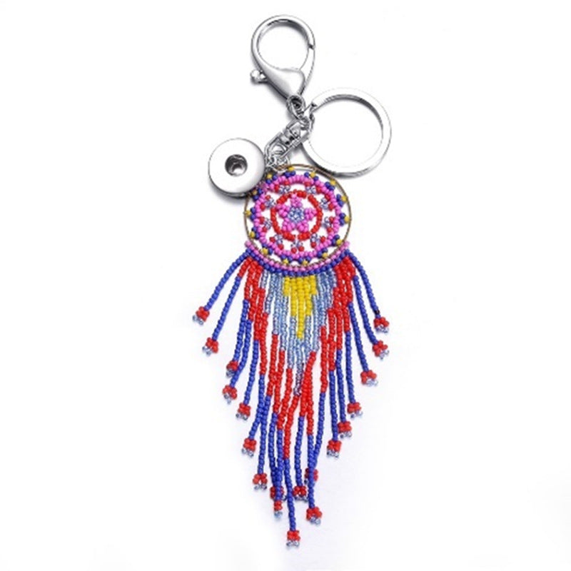 Wholesale Button alloy accessories DIY keychain